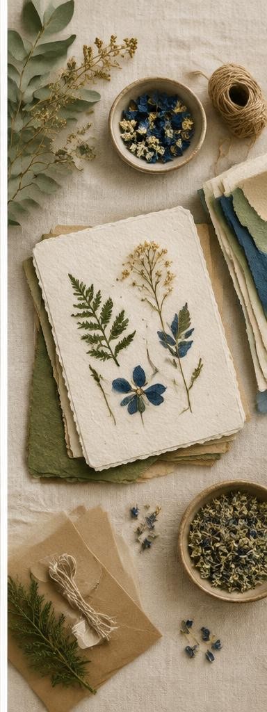 Illustrative creative self-care projects project and materials